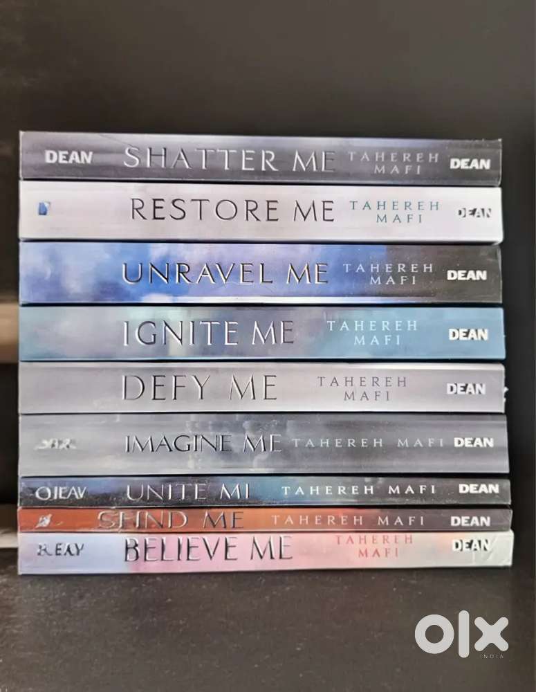 The complete Shatter Me series paperback set