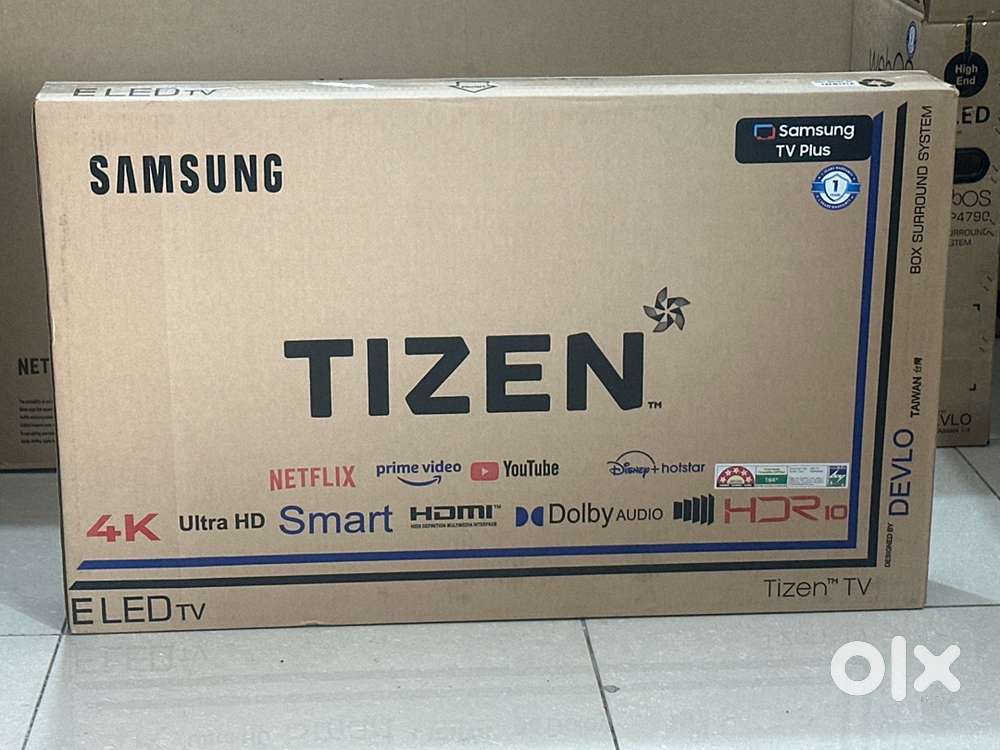 Samsung 43 inch tizen original 4k HDR10 Dolby audio warranty 1 year