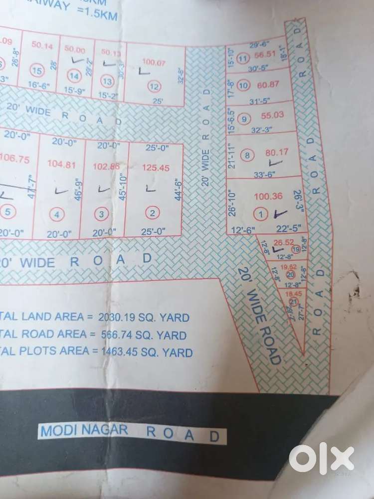 Plot in Aurangabad Gadana modinagar