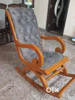 Sagwan(Teak) wood Rocking chair , premium quality without any damage.