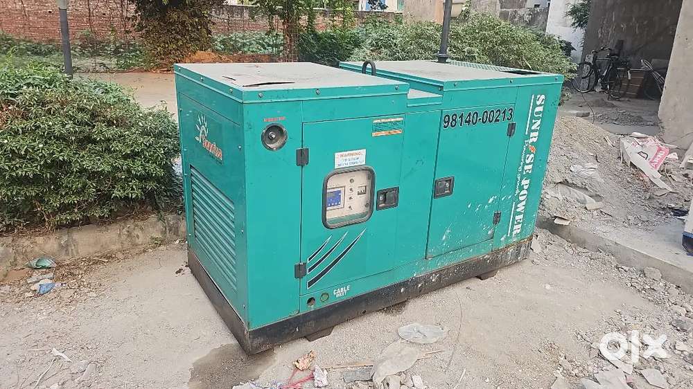 Generator 25kw sunrise silent