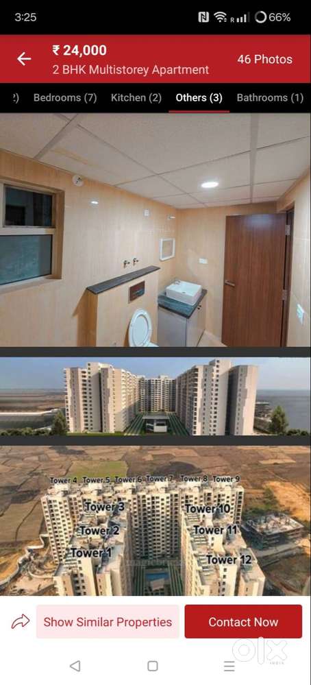 Premium 2BHK (1315 sq ft) in DN Fairytale Tower