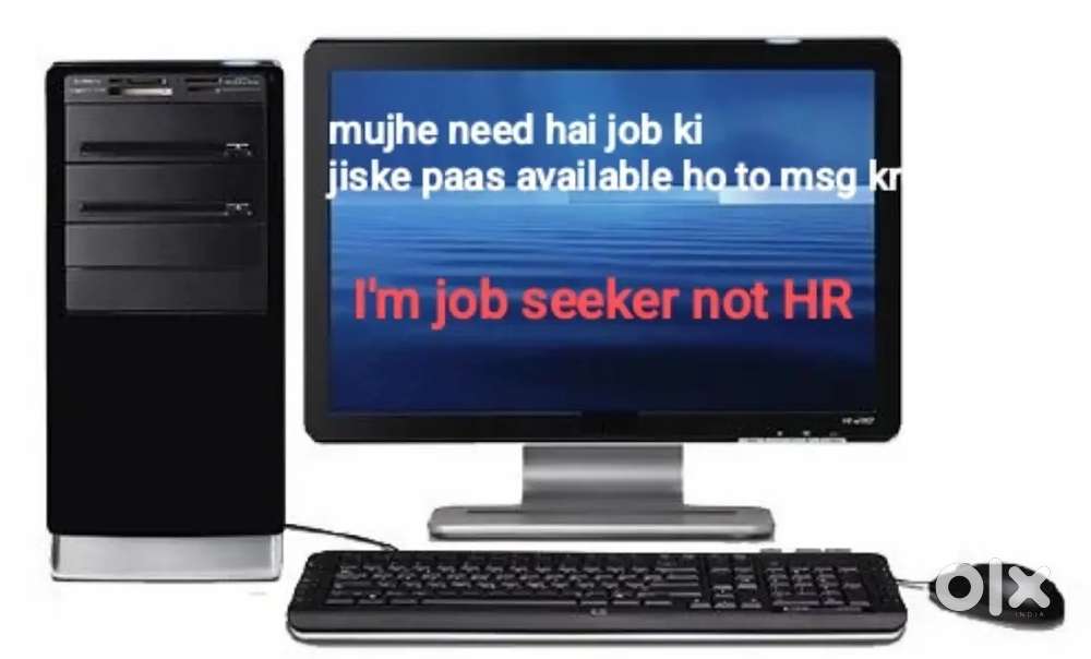 Data entry operator job need