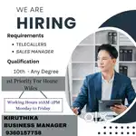 Urgent requirement for the Telecallers