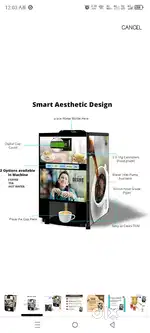 Cafe Desire Tea & Coffee Vending Machine