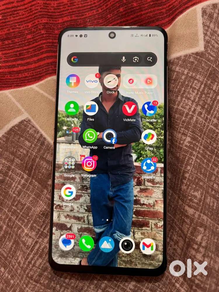 Vivo y2005g storage 8+8 128