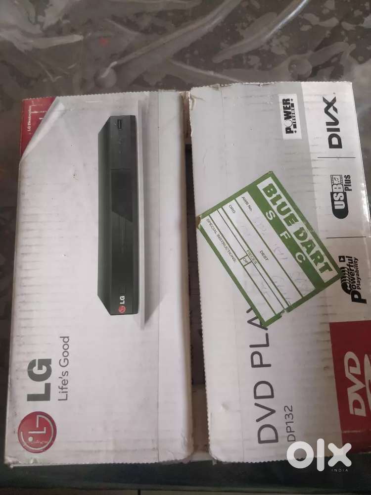 LG DVD Player DP132 – 100% Unused  Original Box  Mint Condition