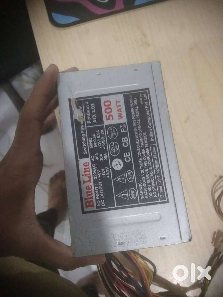 500W Computer SMPS in Good Condition  Corsair 550W SMPS – Working P