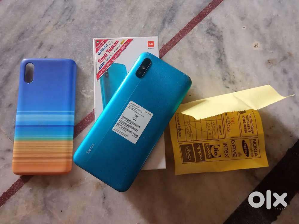 Redmi 9A (2/32) with original bill, box and charger insta:@imlovepreet
