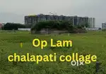 Lam chalapati college opposite road plot