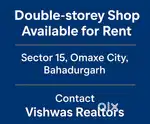 Prime Location Double Story Shop Available for Rent