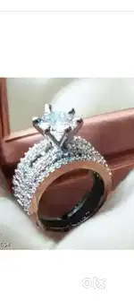 Women ring earring and dresses and frocks