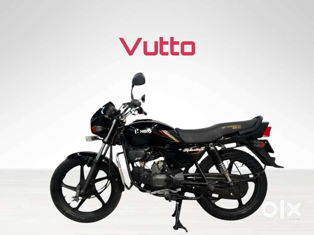 Hero Splendor Plus Self Alloy i3S (1877), 6 months warranty