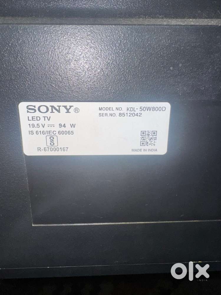 Sony LED TV 50 inch with remote