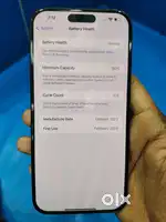 I phone 15 pro max 256 gb battery health 96%