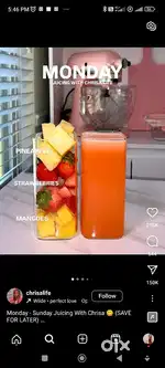 Juice maker wanted