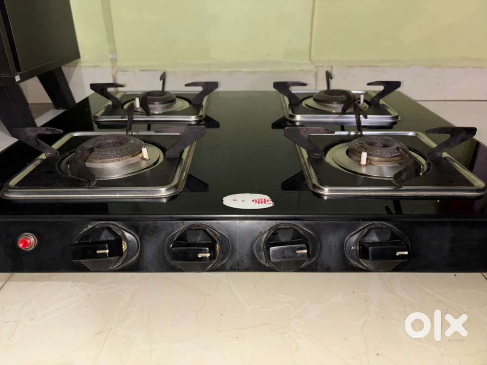 4 burner gas stove