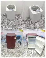 I'd90 mini fridge 90ltr & 6kg Haier washing machines combo