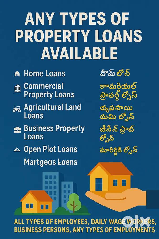 ప్రాపర్ట్ లోన్ ఇవ్వబడును