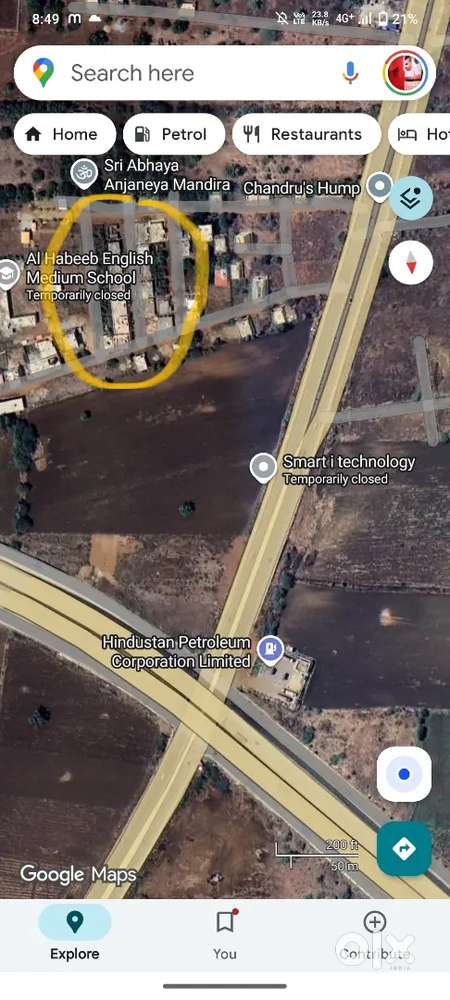 Near hubli bypass highway.goverment hospital road.Tejanagar.Gadag