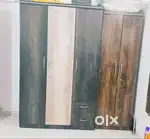 King size bed, 2 door wooden sliding wadrobe, 3 door & 2 door wadrobe