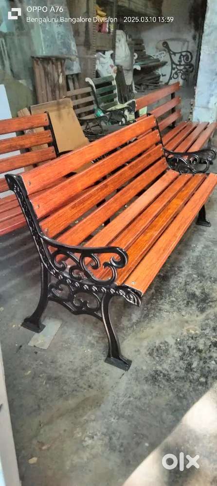 Castiron Garden Park Benches