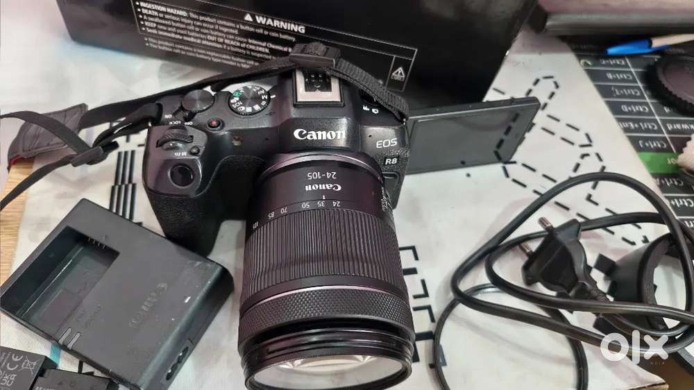 Canon R8 Full Frame Body with 24-105mm More than 1 Year warranty left