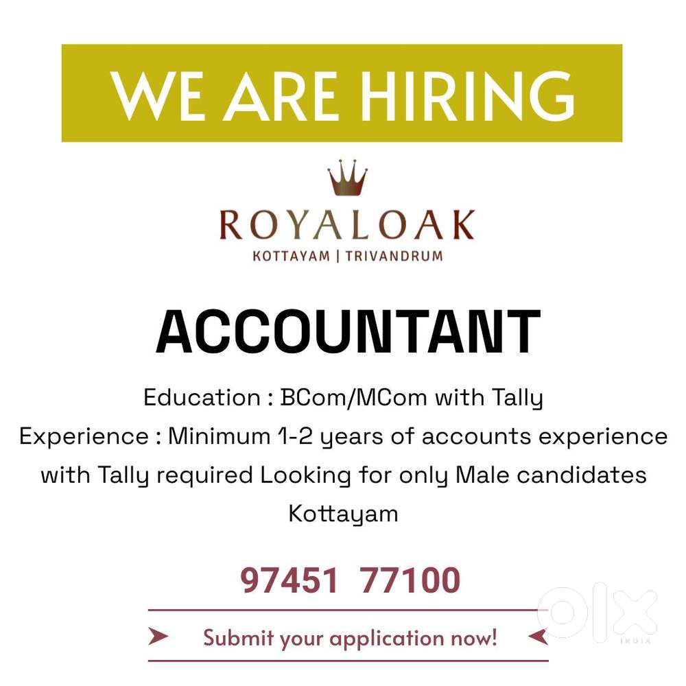 Accountant @ Kottayam