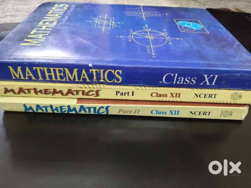 Mathematics NCERT Textbooks for class 11 and 12 combo of three books