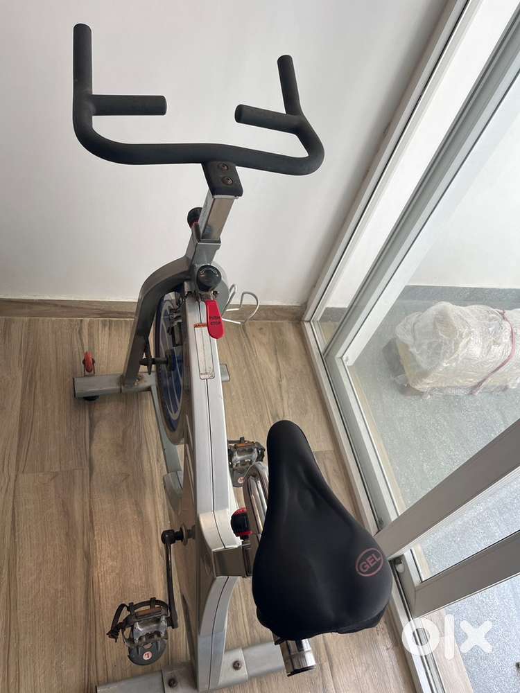 Stationary gym bike
