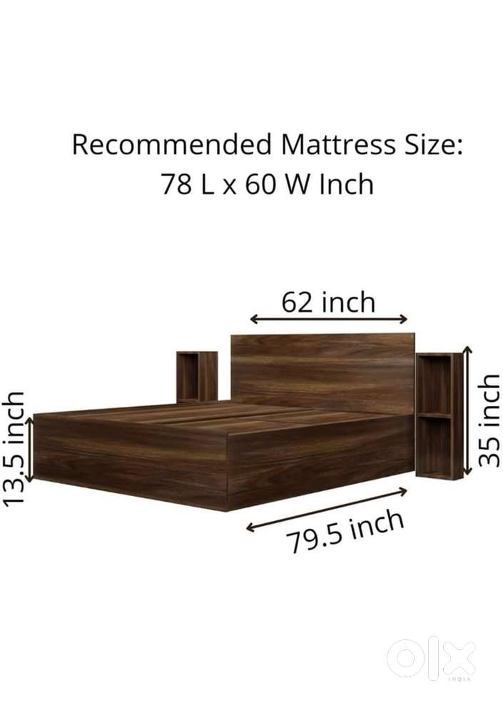 Bed with storage