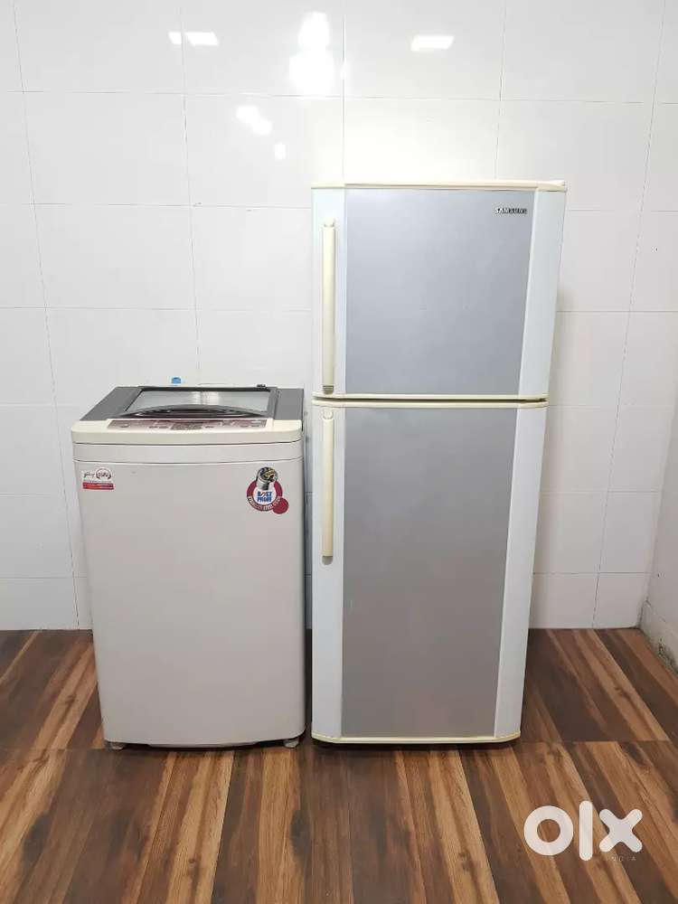 Godrej DC+6.5KG top load washing machine and refrigerator