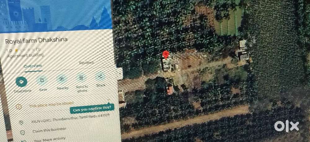 Land for sale at thondamuthur