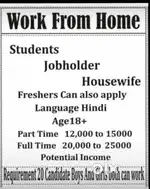 online work from home