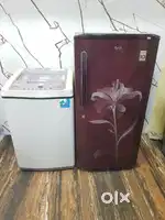 Lg latest single door refrigerator and lg top loadwashing machine*-*