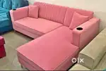 New L shape best quality sofa set get direct from factory
