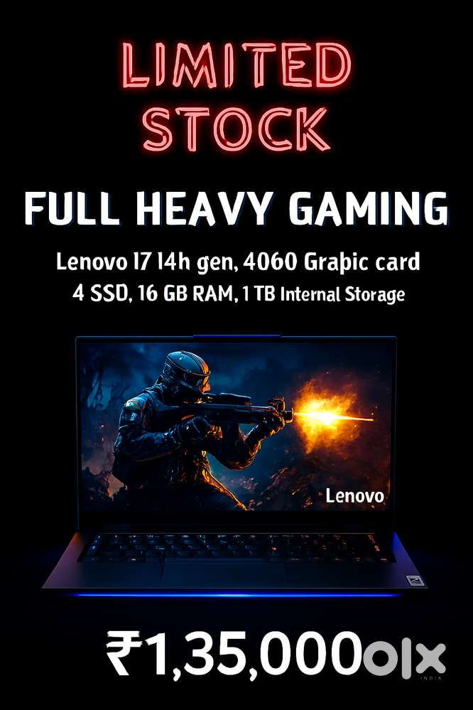 Lenovo LOQ Intel Core i7-14700HX only 6 mounth old excellent condition