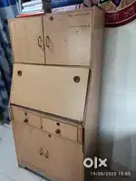 Study table book shelf and trolley shelf