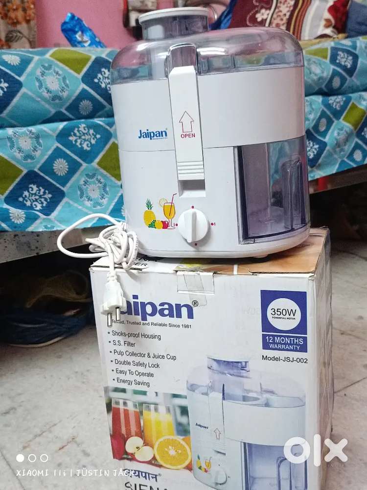 Jaipan juicer 350watt (New price 1999)*Sealed pack box (got as a gift)