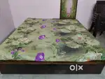 Double bed back nh hai bed ka price 8000aour badi