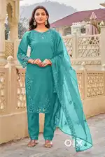 Jaipur silk kurti set for women luxury branded clothes