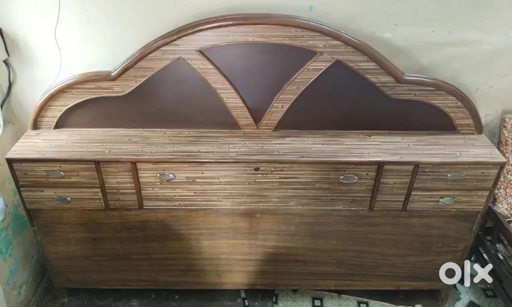 multipurpose wooden headboard