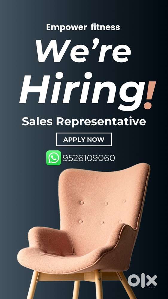 Looking for good sales representative