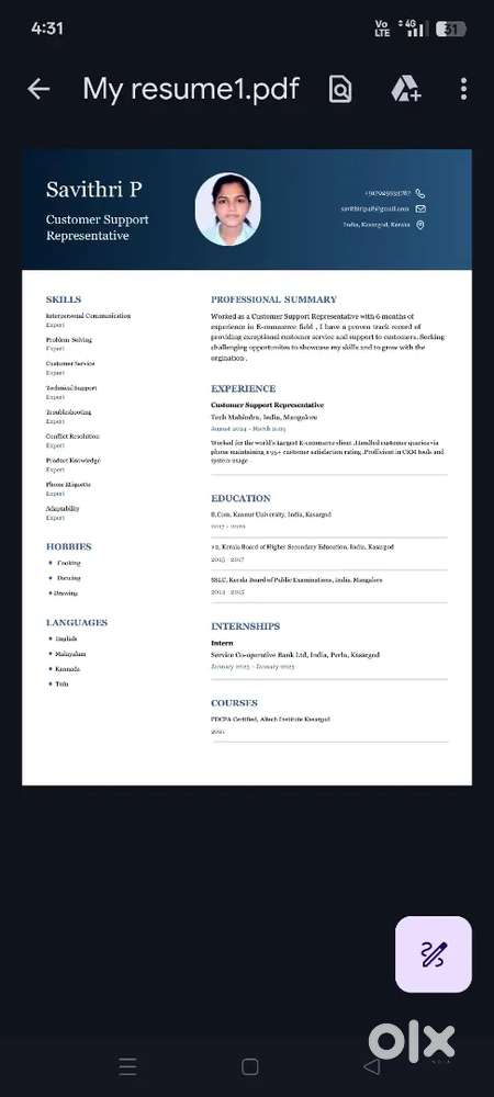 Customer service exicutive, customer relationship exicutive