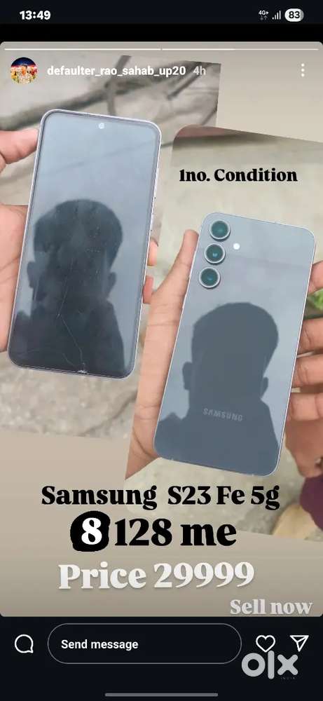 Samsung s23fe,  7 month