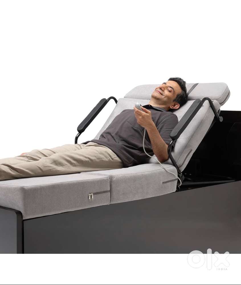 Remote-Controlled Recliner Frame & Memory Foam Mattress