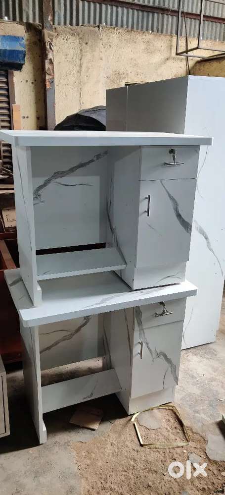 New 2*3ft Study table Marble White colour