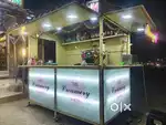 Ice Cream shop with softy ice cream machine