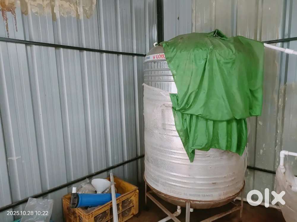 Ro machin with running 20 liter can business