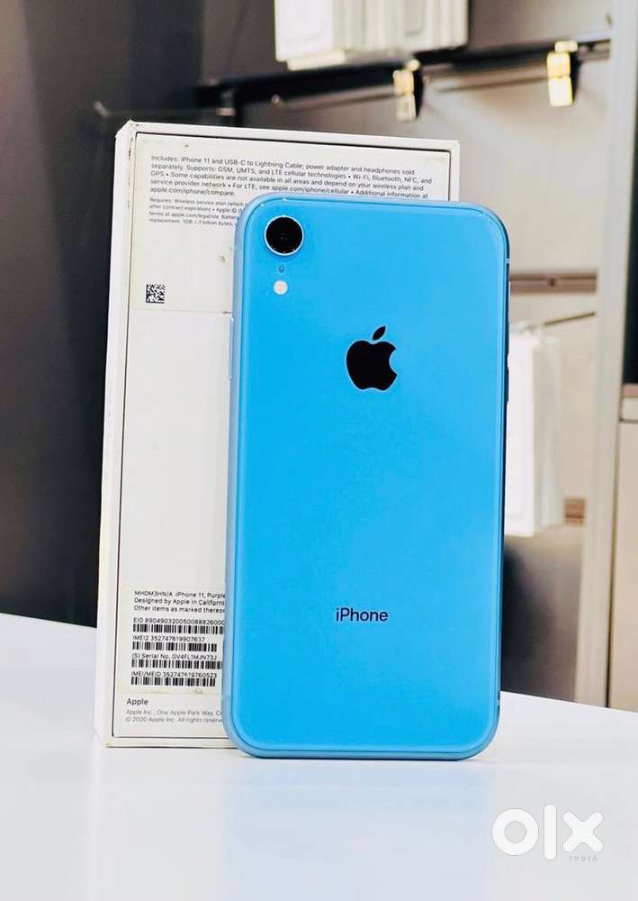 iPHONE XR-64GB FANTASTIC CONDITION BLUE COLOUR